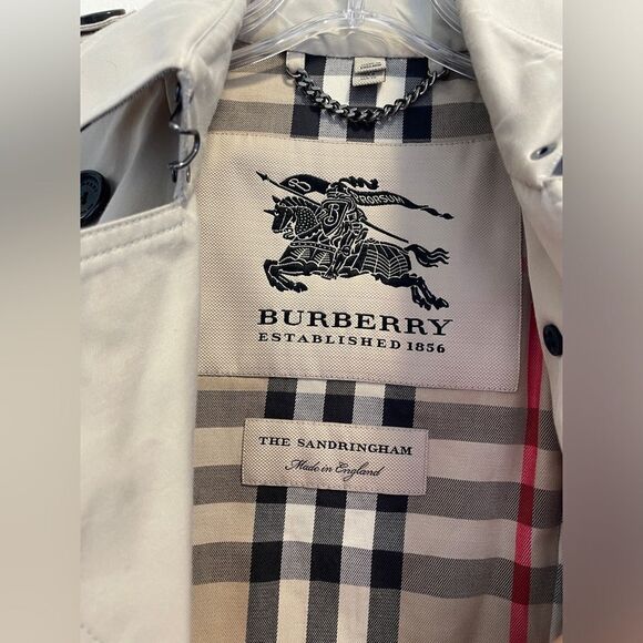 Burberry The Sandringham Trench Coat Women’s Sise M - Picture 12 of 17